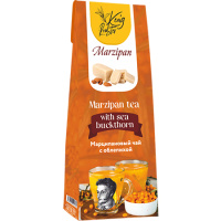 Чай черный марципановый с облепихой в коробке 40г