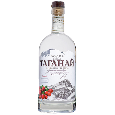 Водка Таганай Клюква 40% 0,5л Россия