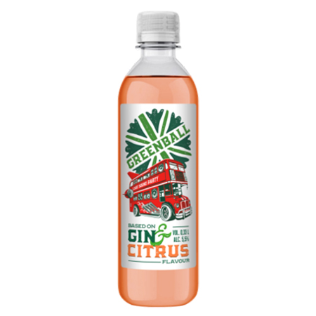 Джин ГринБолл Оранж 38% 0,5л Россия