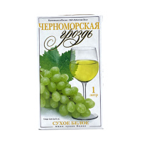Вино Черноморская гроздь Сухое белое 10-12% 1,0л т/п Россия