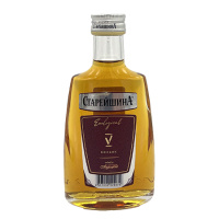 Коньяк Старейшина Трэвэл 5 лет 40% 0,1л Россия