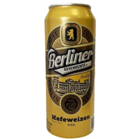 Пиво История Берлина Пшенич светл н/ф 5,2% 0,5л ж/б Германия