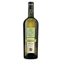 Вино Кубанская Корона Мускат бел п/сл 10-12% 0,75л Россия