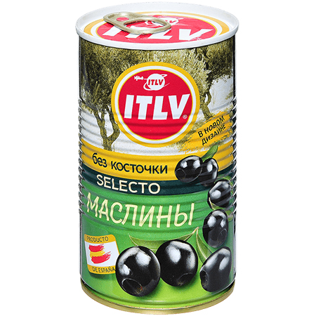 Маслины б/к 350 г Итлв