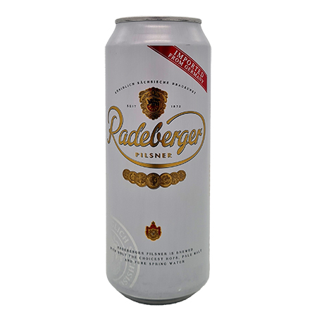 Пиво Радебергер Пилснер светл фильтр паст 4,8% 0,5л ж/б Германия