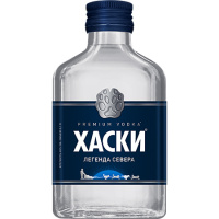 Водка Хаски 40% 0,1л Россия