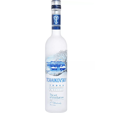 Водка Чайковский 40% 0,5л Россия