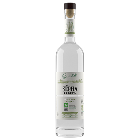 Водка Зерна Севера 40% 0,7л Россия