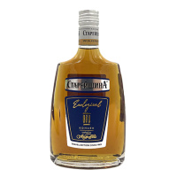 Коньяк Старейшина Трэвэл 3 года 40% 0,25л Россия фляга