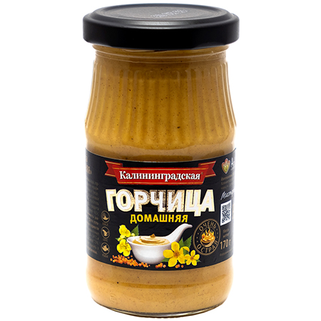 Горчица Калининградская домашняя 170г
