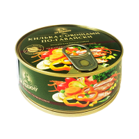 Килька балтийская т/с по-гавайски За Родину 240г ключ Килька балтийская т/с по-гавайски За Родину 240г ключ