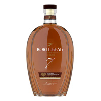Коньяк Коктебель 7 лет КВ 40% 1л Россия