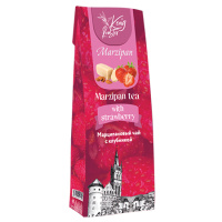 Чай черный марципановый с клубникой в коробке 40г