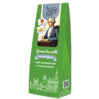 Чай зеленый с марципаном в коробке 40г