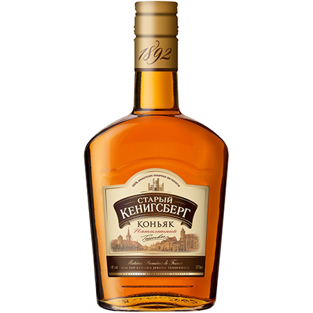 Коньяк Старый Кенигсберг 5* 40% 0,375л Россия