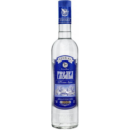 Водка Гжелка Мягкая 38% 0,25л Россия