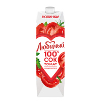 Сок Любимый Томат/Сахар/Соль 0,97л т/п Сок Любимый Томат/Сахар/Соль 0,97л т/п