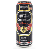Пиво Отингер Шварц темн фильтр 4,9% 0,5л ж/б Германия