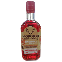 Настойка Морозов Перегон №5 Клюквенная сладкая 20% 0,5л Россия