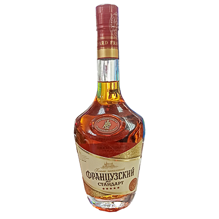 Коньяк Французский Стандарт 5* 40% 0,5л Россия