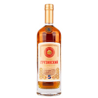 Коньяк Грузинский 5 лет 40% 0,5л Грузия