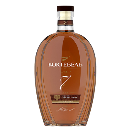 Коньяк Коктебель 7 лет КВ 40% 1л Россия