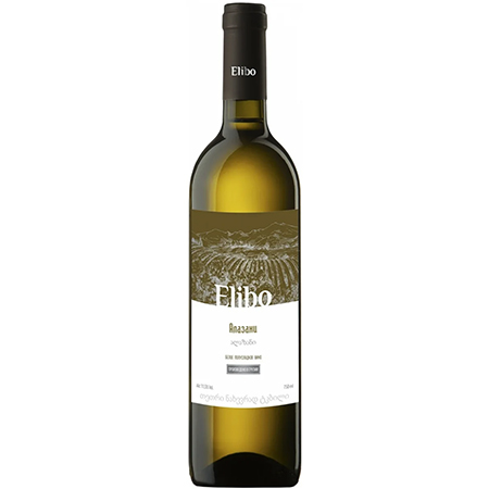 Вино Элибо Алазани бел/псл 8,5-12,5% 0,75 Грузия