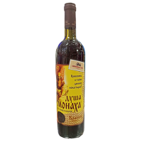 Вино Душа Монаха кр/п/сл 9-12% 0,7л Россия дер/эт