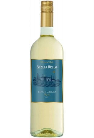 Вино Стелла Белла Пино Гриджио бел сух 11,5-12% 0,75 Италия